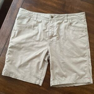 Toad&Co Rover Shorts Mens 38 (Actual 40W) Woven 9.5" Outdoor Hiking UPF 40